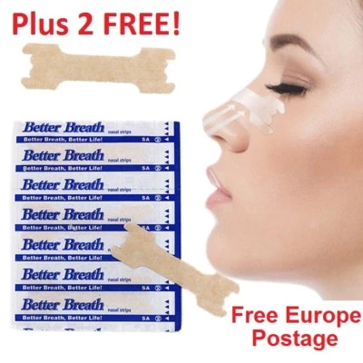 fino a 1000 Better Breath cerotti nasali respirare meglio strisce nasali S/M/L spedizione gratuita