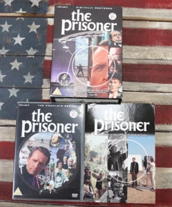 SEHR GUT - Der Gefangene komplette Serie DVD - 7 Discs + exklusives Buch - UK - Bild 1 von 10