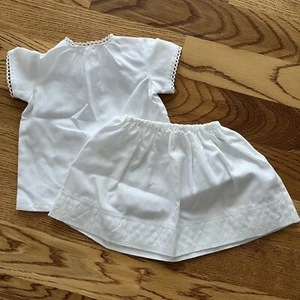 American Girl Kirsten Flanell Unterwäsche Set Petticoat Negligee Pleasant Company - Bild 1 von 4