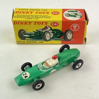 Coche de carreras Dinky Toys 241 Lotus de colección en caja Foto 1 de 4