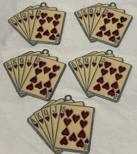 Deck Cards Suncatcher Stained Glass Ornaments Hangings - Picture 1 of 8