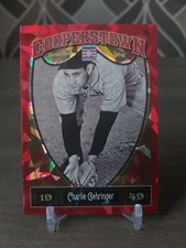 Charlie Gehringer 2013 Panini Cooperstown Baseball 46 Red Crystal Shard /399