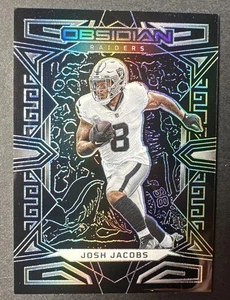 Josh Jacobs 2023 Panini Obsidian #53 Raiders - Picture 1 of 2