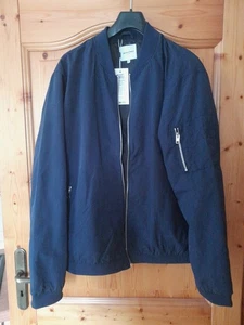 Jacke Bomberjacke Übergangsjacke Sweatjacke Zip Casual Herren Mix BOLF Unifarben - Bild 1 von 2