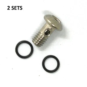 Brake Banjo Bolt Bike Set Steel Bicycle Practical High Qualitymaterial - Picture 1 of 5