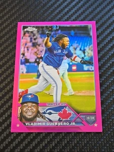 2023 Topps Chrome - Vladimir Guerrero Jr. #50 Pink Refractor - Picture 1 of 2