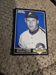 1991 Score - Lenny Dykstra #867 The Franchise  - Bild 1 von 2