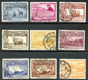 LOT 32502 USED C20/C35 AIRMAIL  STAMPS FROM PERU - Picture 1 of 1