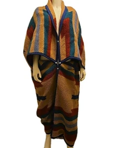 Coperta tribale azteca a scatto Biederlack coccole avvolgenti pile USA sud-ovest  - Foto 1 di 5