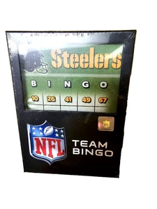 Pittsburg Steelers Team Bingo Game Set Comes in Sealed Box NFL Licensed New - Picture 1 of 6