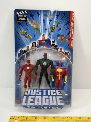 DC Super Heroes Liga de la Justicia Ilimitado The Flash Linterna Verde Tornado Rojo Foto 1 de 2