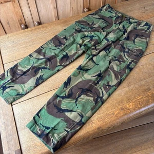 VINTAGE TROUSERS COMBAT 1968 PATTERN DPM CAMO BRITISH ARMY NATO SIZE NO. 2 - Picture 1 of 14