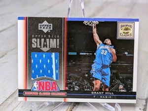 Maglia Grant Hill 2005-06 Upper Deck Slam Hardwood Classics #HC24 Orlando Magic - Foto 1 di 2