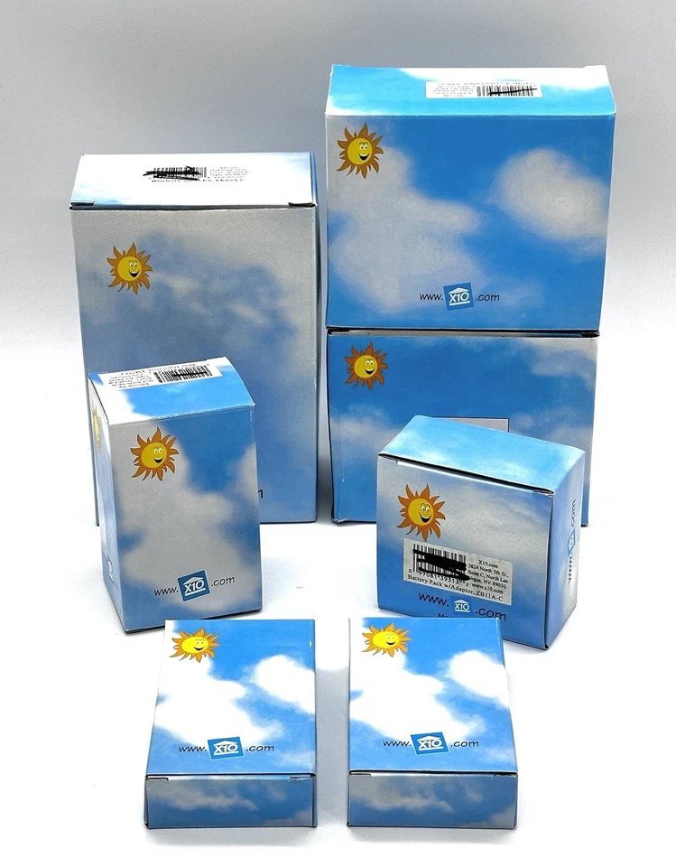 NEW X-10 Security Anywhere Cameras, Remote, Transceivers, Battery Pack Lot 7pcs - Image 1 of 4