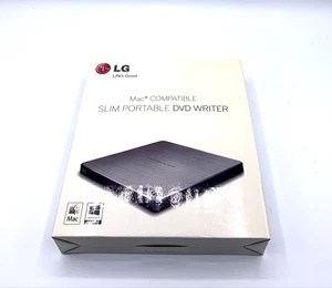 LG GP60NS50 DVD Writer External Slim Driver for PC/MAC with CABLE, retail box - Picture 1 of 3