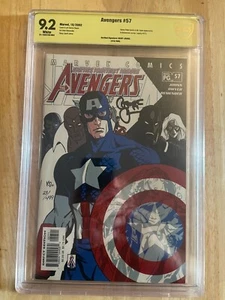 AVENGERS VOL 3 #57 - CBCS 9.2! FIRMA - GEOFF JOHNS 23/499! - Foto 1 di 5