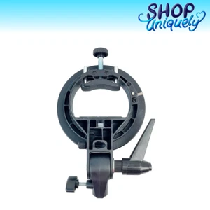 S-Type Flash Speedlite Bracket Bowens Mount Holder For Flash Snoot Softbox - Picture 1 of 3