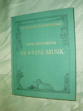 Mersmann - Moderne Musik - Romantik - Impressionismus - Musik - Kunst - 1928