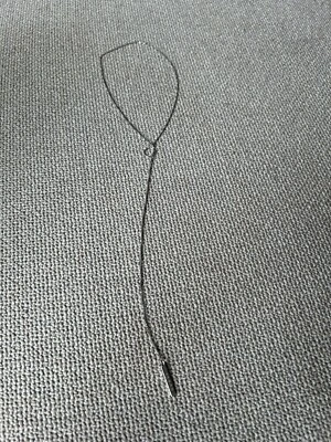 Collar Gucci Lariat Oro Blanco Foto 1 de 4