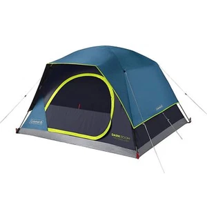 Coleman Skydome 4 Person Camping Tent with Dark Room Tech, Multicolor (Open Box) - Picture 1 of 12