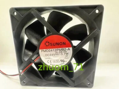 1PC SUNON12038 PMD2412PMB2-A DC24V 13.7W Inverter cooling fan - Image 1 of 3