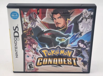 No Game. Pokemon Conquest (Nintendo DS, 2012) - CASE AND MANUAL ONLY No Game - Image 1 of 4