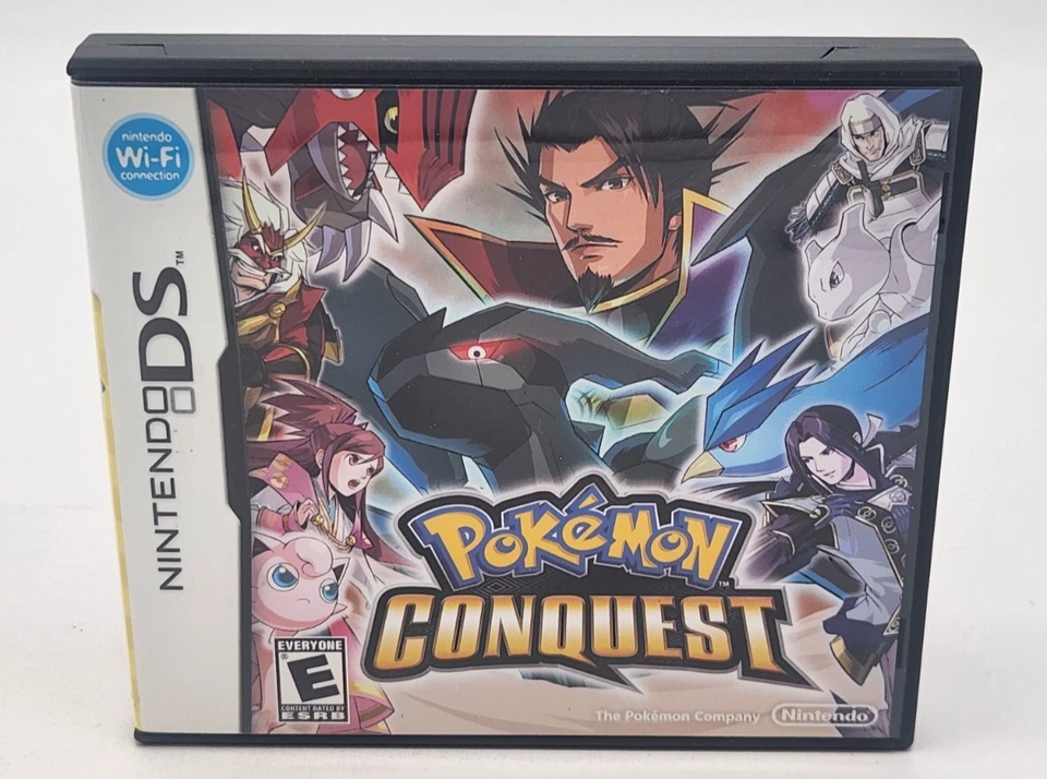 No Game. Pokemon Conquest (Nintendo DS, 2012) - CASE AND MANUAL ONLY No Game - Image 1 of 4