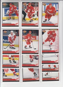 03/04 Pacific Complete Detroit Red Wings (13 Cards) Shanahan Yzerman Datsyuk + - Picture 1 of 1