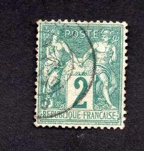 France 1876 stamp Mi#57I used CV=300$ - Picture 1 of 2