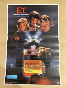 E.T Texas Instruments Speak & Spell Poster Rare 1982 - Picture 1 of 6