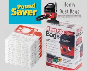 Henry Vacuum Bags , NVM-1CH Genuine - Packs of 2 bags* - Picture 1 of 6