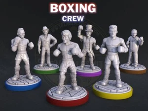 Boxing Crew miniatures for board games, RPG, dioramas, painting... - Picture 1 of 14