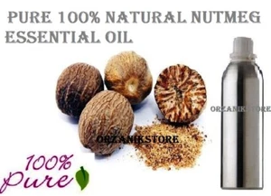 Nutmeg Essential Oil Natural Pure 100% Therapeutic Aromatherapy 10 ml - 500 ml - Picture 1 of 2