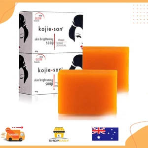 2 x Kojie San Soap Bars - 135g Kojic Acid Skin Lightening Authentic Bar - Picture 1 of 7