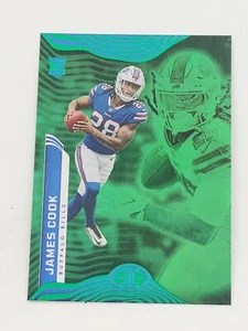2022 Panini Illusions #11 James Cook Trophy Collezione Smeraldo - Foto 1 di 2