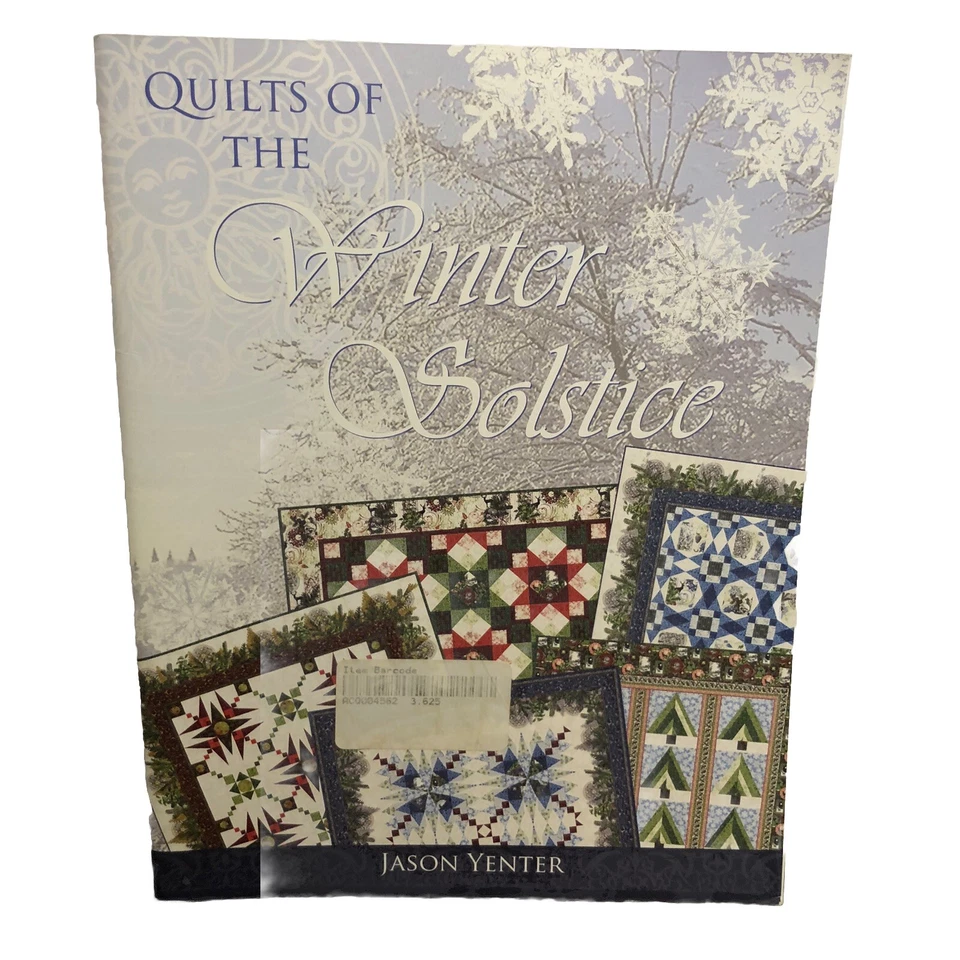 Quilts Of The Winter Solstice Quilting Design Pattern Book by Jason Yenter - Image 1 of 4