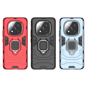 Para Redmi Note 14 Pro Plus, Nueva Funda Híbrida Armadura Magnética KickStand Anillo - Imagen 1 de 14