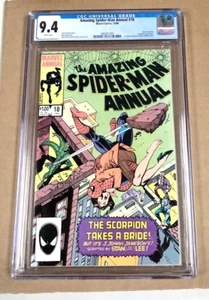 AMAZING SPIDER-MAN Annual #18 CGC 9.4 WHITE PAGES 1984 STAN LEE SCRIPT - Bild 1 von 3