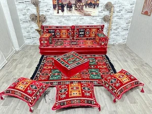 Orientalische Sitzecke, Sitzkissen, Orientalisches Sofa, Arabische Sitzsofa - Bild 1 von 10
