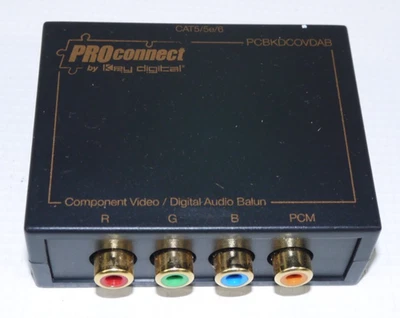 KEY DIGITAL Pro Connect component video digital audio Balun PCBKDCOVDAB - Image 1 of 2