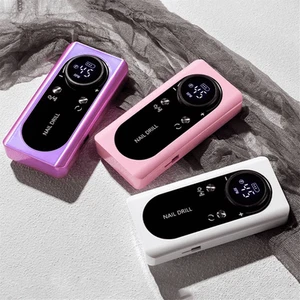 Máquina Taladro de Uñas 45000 RPM Lijadora Eléctrica Recargable Pantalla LCD Manicura - Imagen 1 de 8