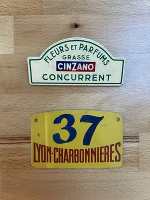 Badge Rallye René Trautmann 1957 Targa Rally Plate Schilder Wrc - Photo 1/2