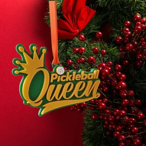 Pickleball 3D Ornament | Pickleball Queen | Great Holiday Gift - Picture 1 of 4
