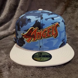New Era Anaheim Angels 59FIFTY Fitted Hat Cap 40th Year Side Patch Size 7 1/2 - Bild 1 von 8