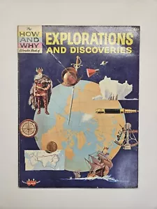 The How and Why Wonder Book of Explorations and Discoveries (1961) Vintage - Imagen 1 de 5