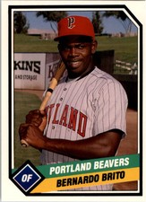 1989 Portland Beavers CMC #21 Bernardo Brito