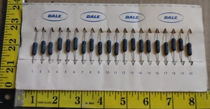 (20) RESISTENCIAS DALE VINTAGE CW-2B 10Ω 5% 8306 - NOS - Imagen 1 de 6