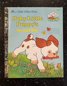 VINTAGE POKY LITTLE PUPPY'S SPECIAL DAY - A LITTLE GOLDEN BOOK (1989) - MINT - Picture 1 of 2