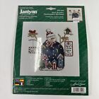 Snow Boarders 8X8" Counted Cross Stitch Kit - Janlynn #83-202 New Unopened