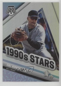 2022 Panini Mosaic 1990's Stars Silver Prizm Cal Ripken Jr Cal Ripken #295 HOF